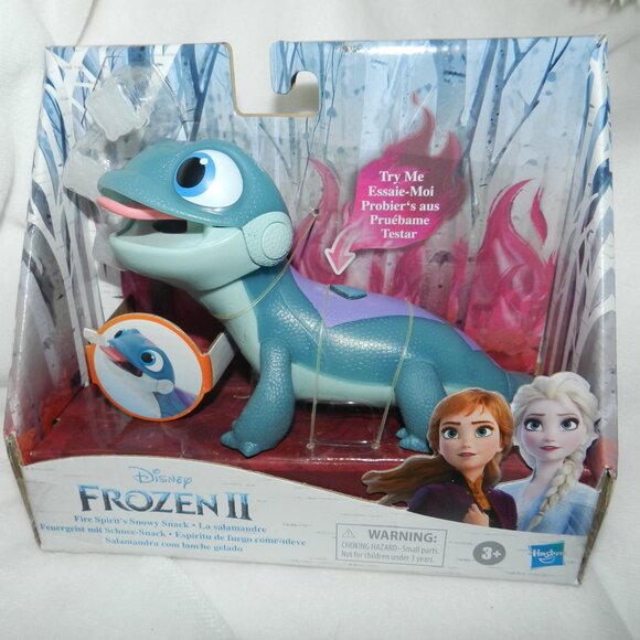 Disney Frozen 2 Bruni Fire Spirit Salamander 7" Light Up Figure🆕SHIPS Fast💨⚡🚚 - Picture 1 of 15